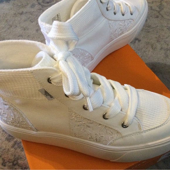 Womens Rocket Dog High Top Platform Sneaker Size 8 - Picture 3 of 7